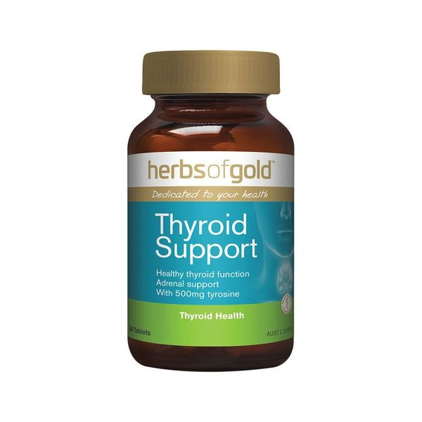 Herbs Of Gold Thyroid Support 60 Tablets