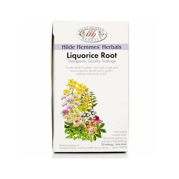 Hilde Hemmes Herbals Liquorice Root 30 Tea Bags