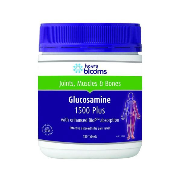 Blooms Glucosamine 1500 + Biop 180 Tablets