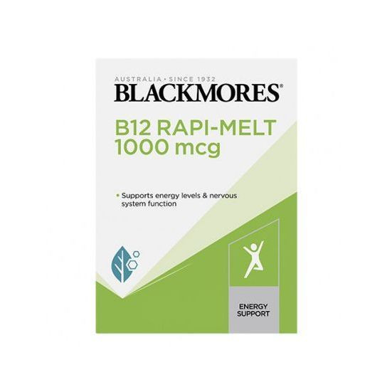 Blackmores B12 Rapi Melt 1000mcg 60 Tablets