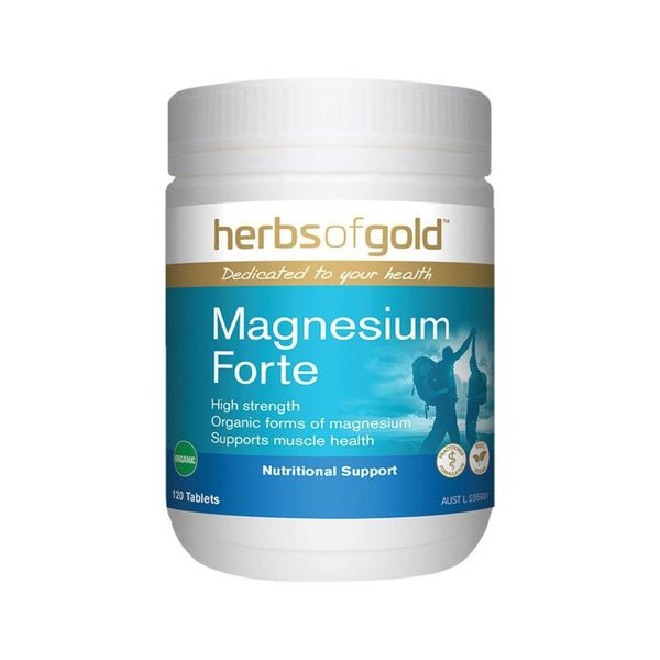 Herbs Of Gold Magnesium Forte 120 Tablets