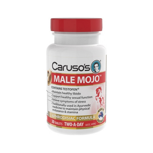 Carusos Health Male Mojo 30 Tablets