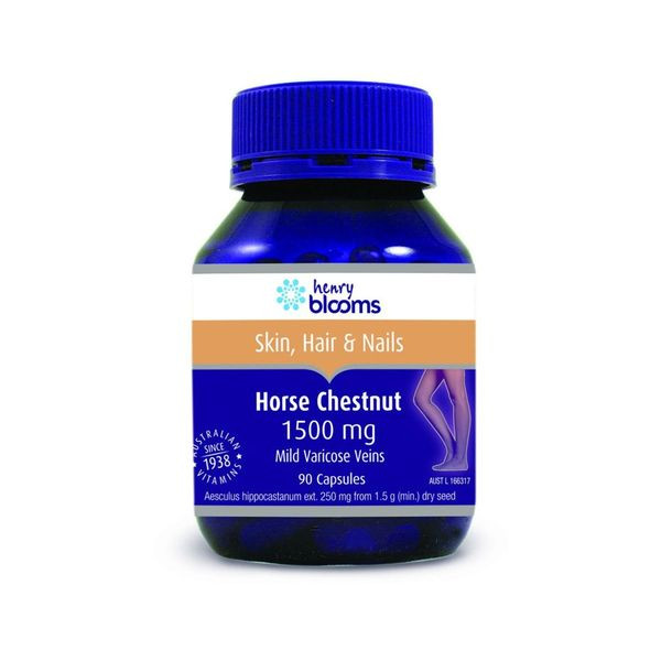 Blooms Horse Chestnut 1500mg 90 Capsules
