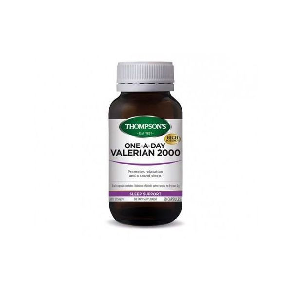 Thompsons Valerian 2000mg 60 Capsules
