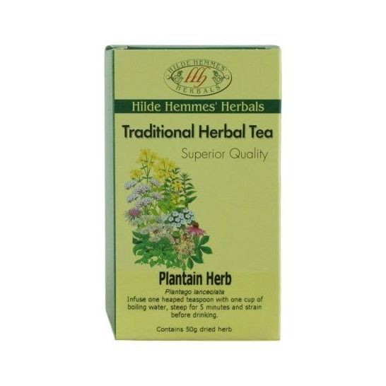 Hilde Hemmes Herbals Plantain Herb 50gm