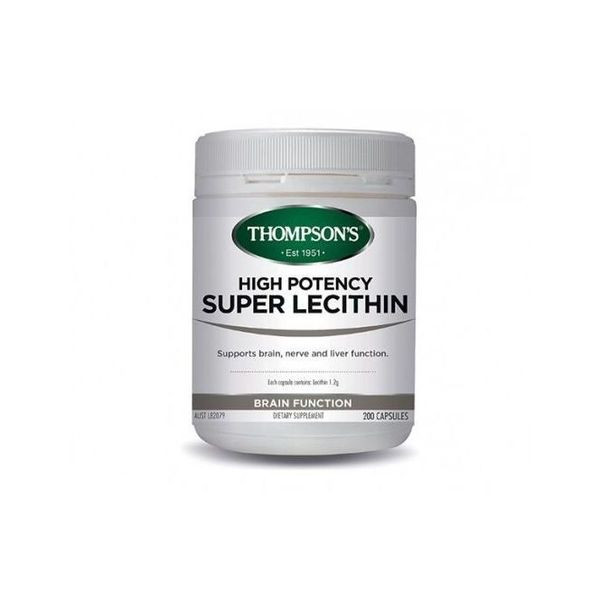 Thompsons Super Lecithin 200 Capsules