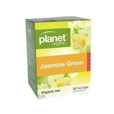 Planet Organic Jasmine Green 25 Tea Bags