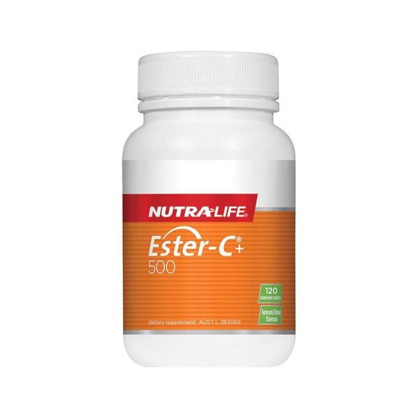 Nutralife Ester C+ 500 120 Chewable Tablets