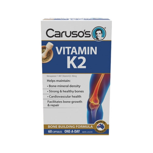 Carusos Health Vitamin K2 60 Capsules
