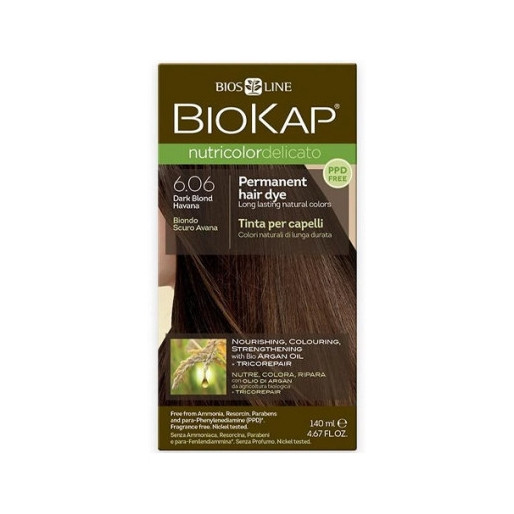 Biokap Nutricolor Delicato 6.06 Dark Blond Havana