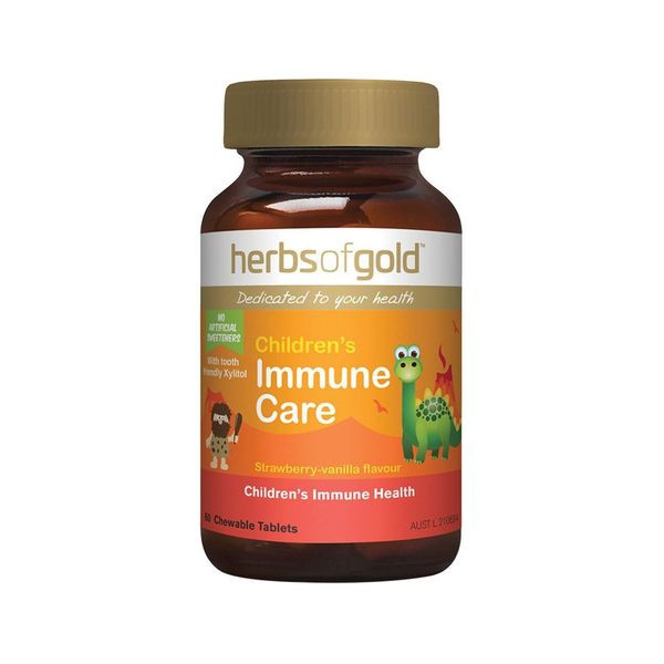 Herbs Of Gold Childrens Immune Care Chewable 60 Tablets