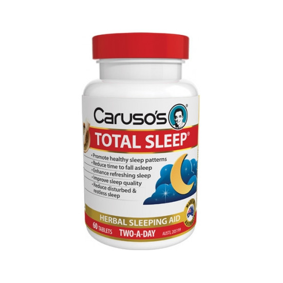 Carusos Health Total Sleep 60 Tablets