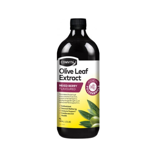 Comvita Olive Leaf Extract Mixed Berry 1 Litre