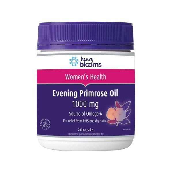 Blooms Evening Primrose Oil 1000mg 200 Capsules