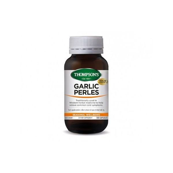 Thompsons Garlic Perles 180 Capsules