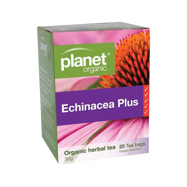 Planet Organic Echinacea Plus 25 Tea Bags