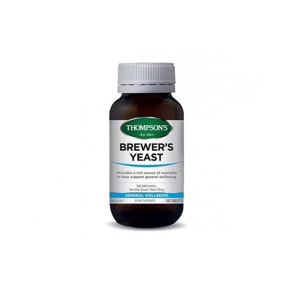 Thompsons Brewers Yeast 100 Tablets