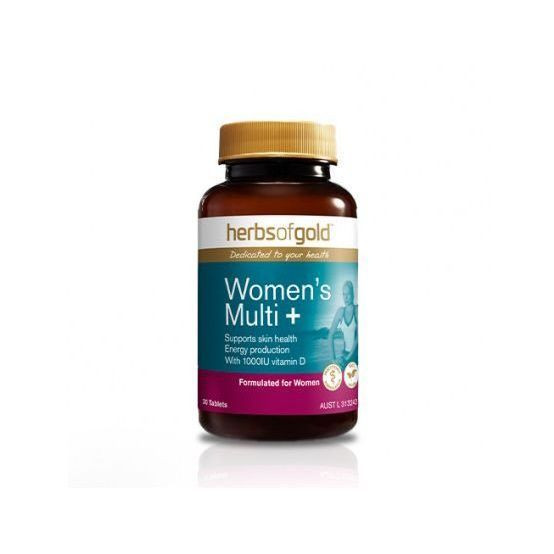 Herbs Of Gold Womens Multi 30 Tablets
